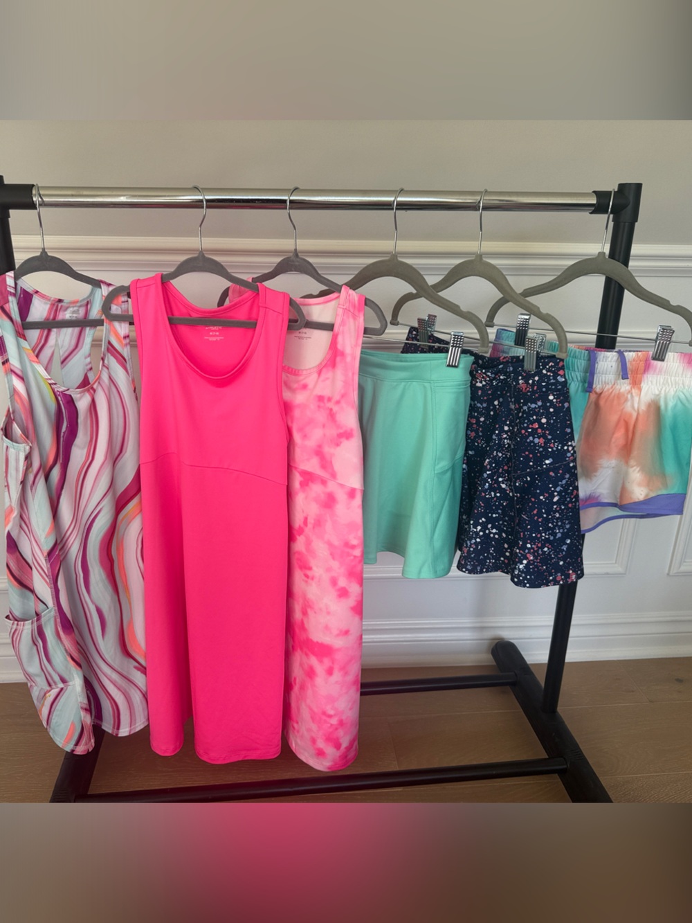 Athletic Works & Avia Size M (7/8) Athletic Lot (dresses, skorts, short)
